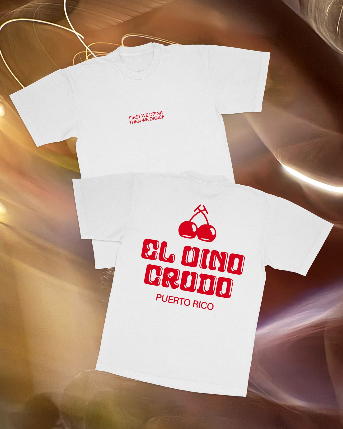 FIRST WE DRINK, THEN WE DANCE TEE